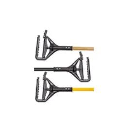 Scrubble® Mop Handle Yellow Fiberglass Quick Change 1/Each