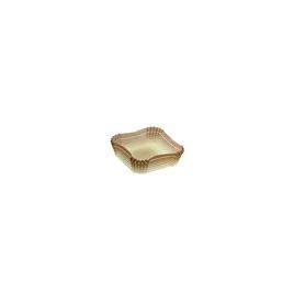 Baking Cup Gold Square 2000/Pack