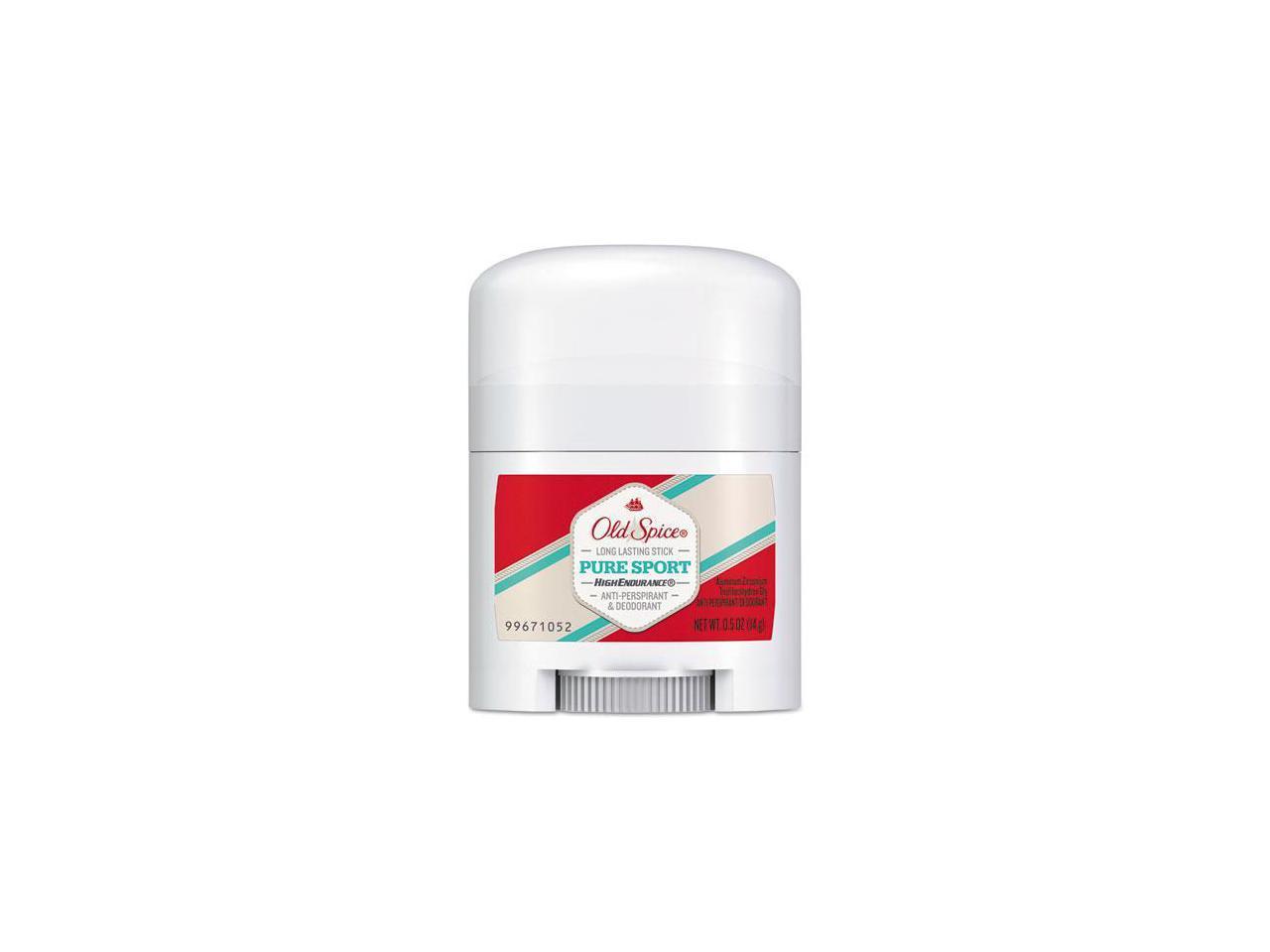 Old Spice® Mens Antiperspirant Deodorant Solid 0.5 OZ Pure Sport White High Endurance 24/Case