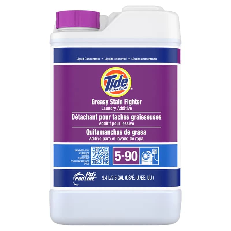 PGProLine Professional Tide® Unscented Laundry Stain Remover 2.5 GAL Liquid Closed Loop 1/Case