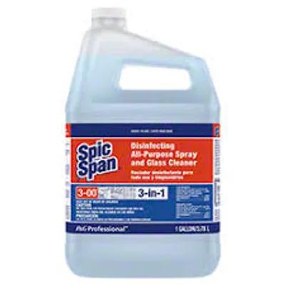 Spic and Span® Fresh Scent Window & Glass Cleaner Disinfectant 1 GAL Multi Surface RTU 3/Case