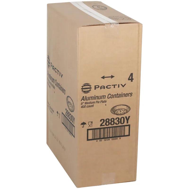 Pie Plate Medium (MED) 14 OZ 7.1X0.8 IN Aluminum Silver Round 400/Case