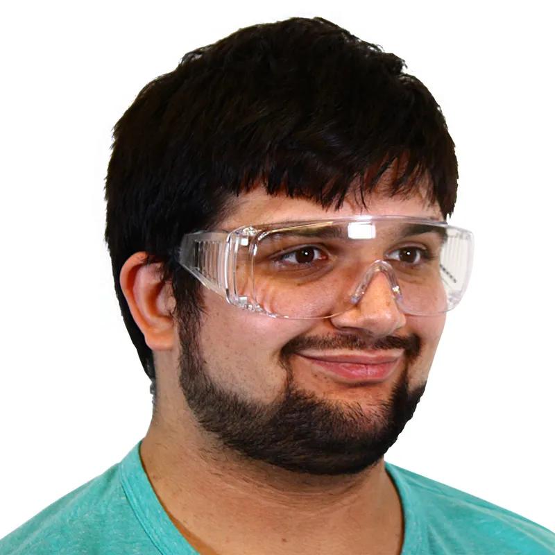 Pro-Guard® 803 Series Glasses OS With Clear Frame Clear Lens Over the Glasses (OTG) 1/Each