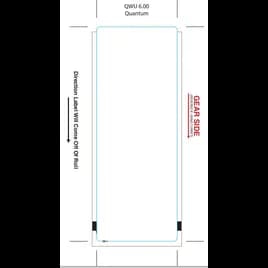 Hobart Quantum 6.0 Blank Label 8400/Case