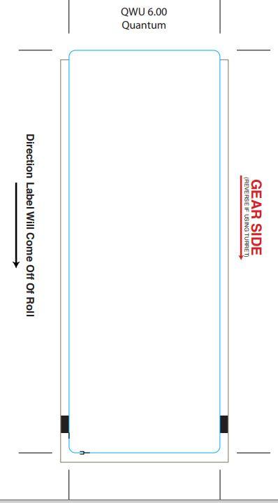 Hobart Quantum 6.0 Blank Label 8400/Case