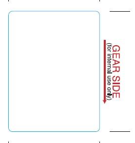 Hobart Quantum 3.0 Blank Label 2X2.12 IN Square 16000/Case