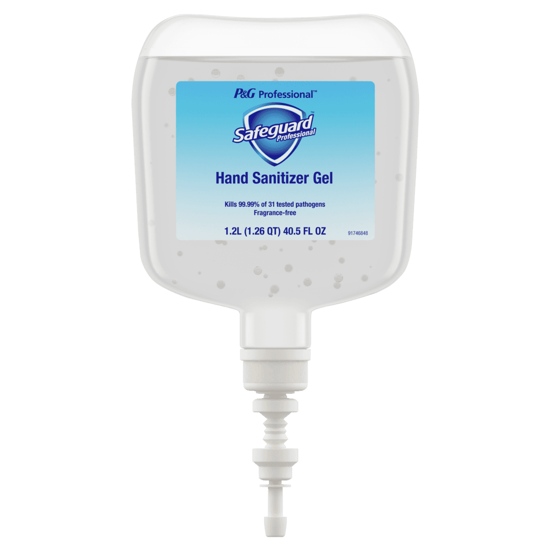 Safeguard Hand Sanitizer Gel 1.2 L Refill 4/Case