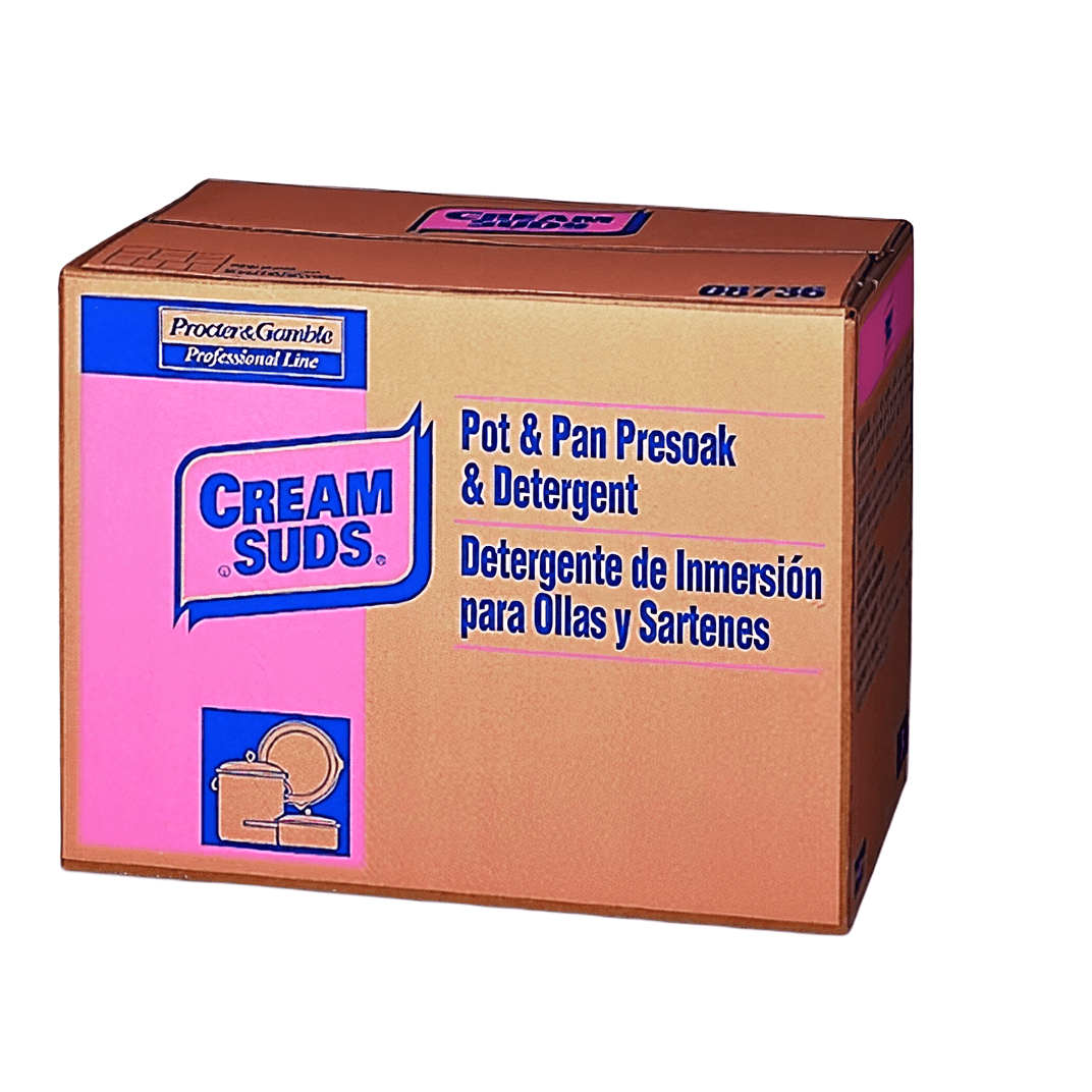 Cream Suds® Baby Powder Manual Pot & Pan Detergent 25 LB Powder Phosphates 25/Case