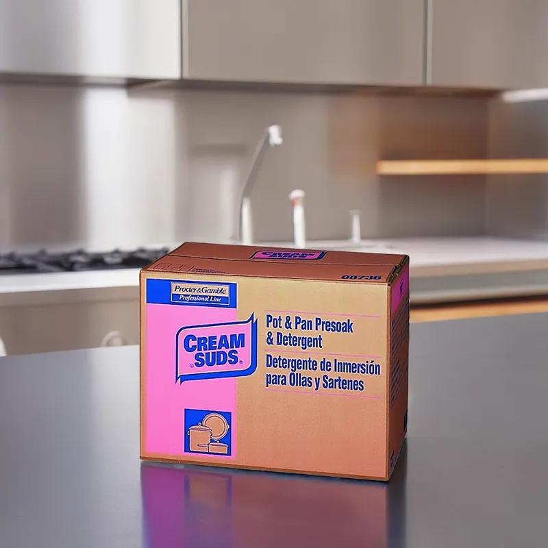 Cream Suds® Baby Powder Manual Pot & Pan Detergent 25 LB Powder Phosphates 25/Case