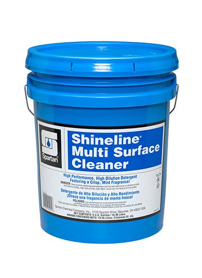 Shineline® Multi Surface Cleaner® Mint All Purpose Cleaner 5 GAL Multi Surface Alkaline Concentrate 1/Pail