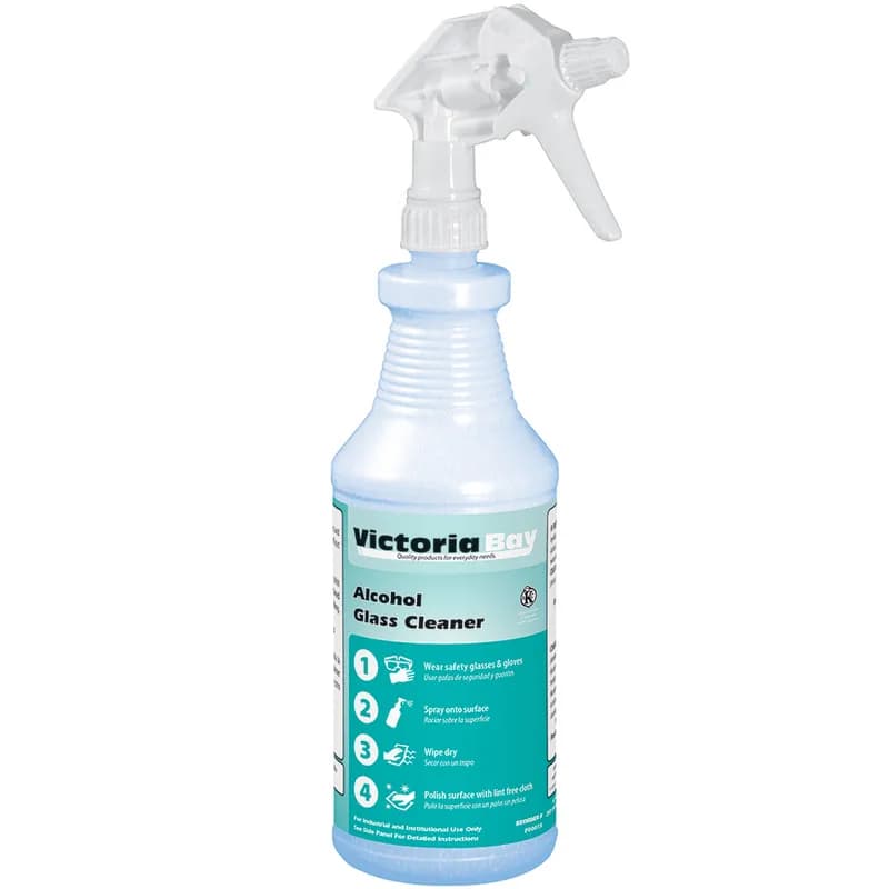 Victoria Bay Alcohol Glass Cleaner 32 FLOZ 12/Case