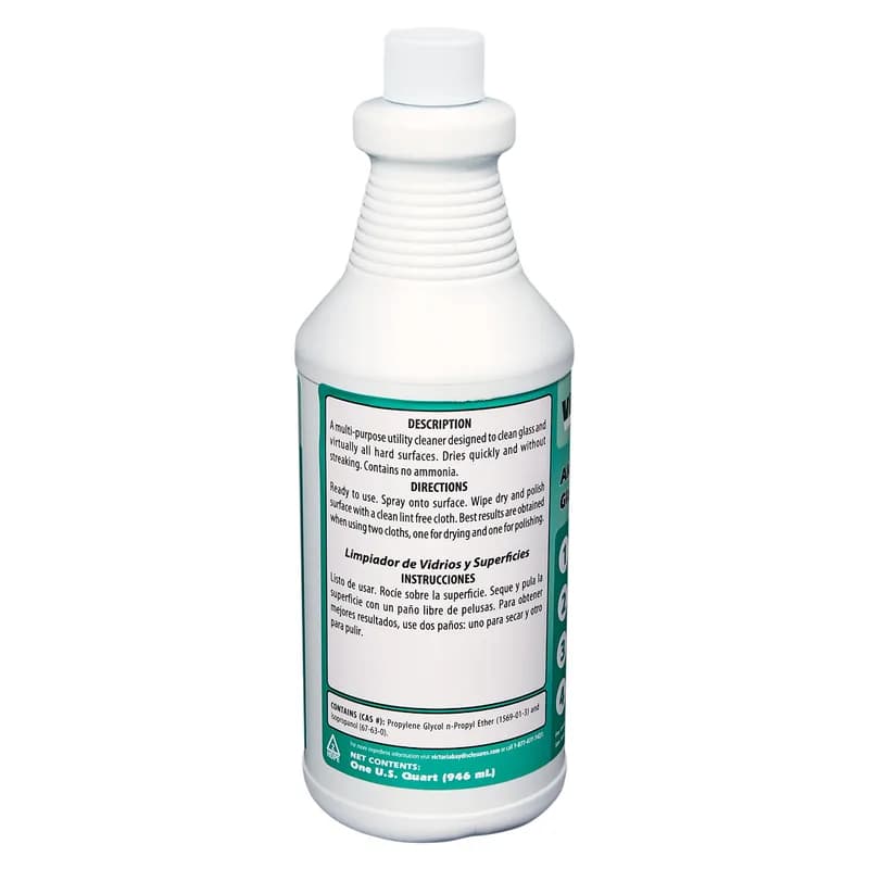 Victoria Bay Alcohol Glass Cleaner 32 FLOZ 12/Case