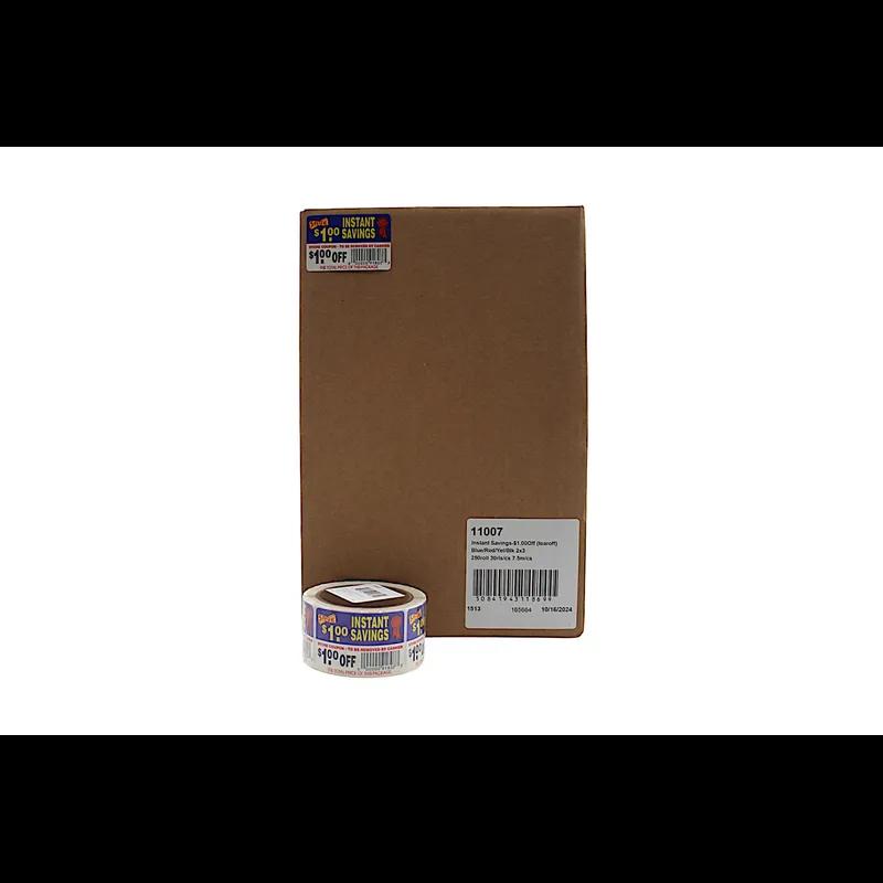 Instant Savings $1 Off Label 2X3 IN 250/Roll