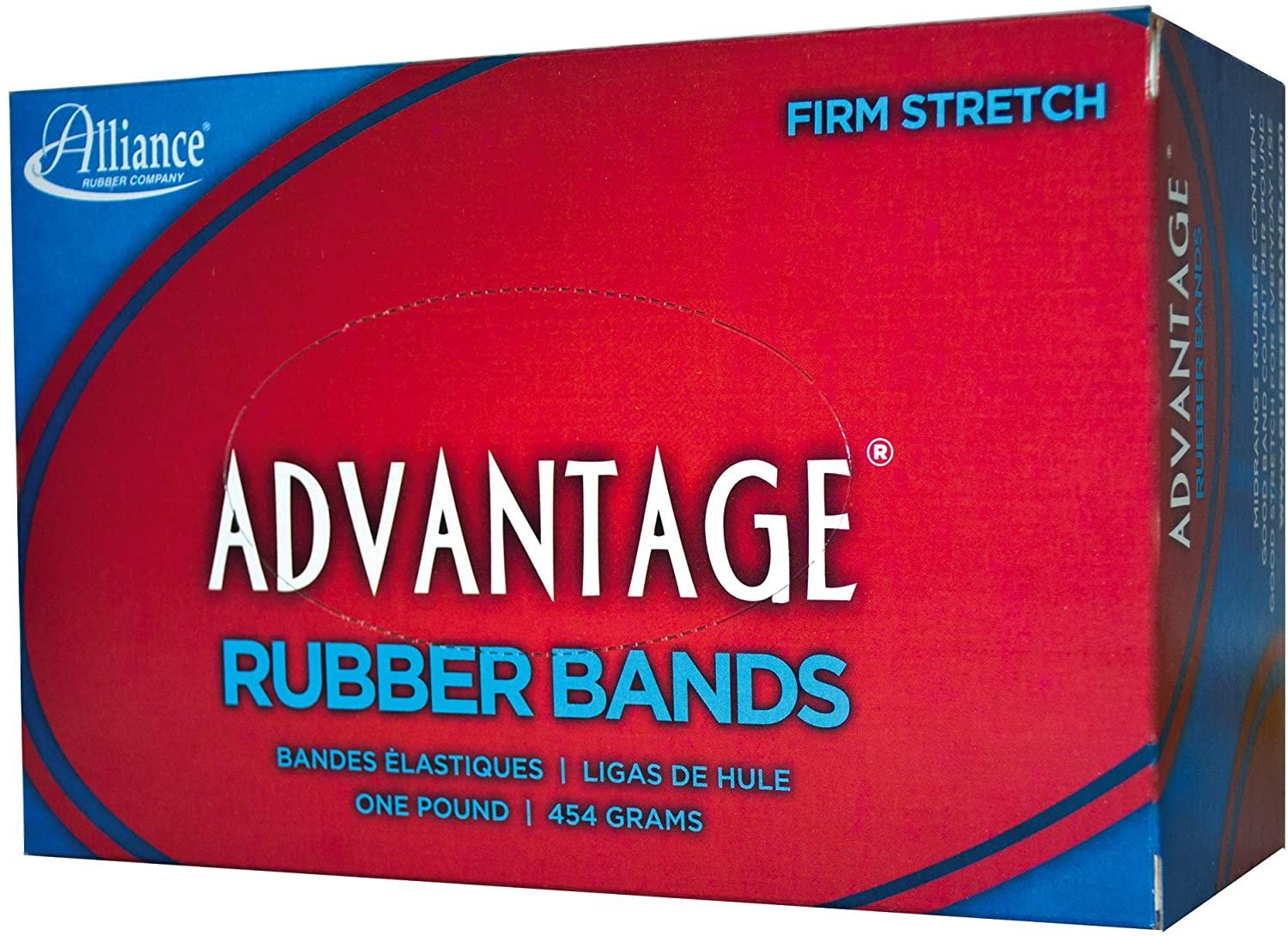 Rubber Band 1.75X0.125 IN Rubber Latex Black Blue 1/Box