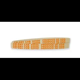 Celery Cabbage Rubber Band 5.5X0.375 IN Rubber Latex White Orange 1/Bag