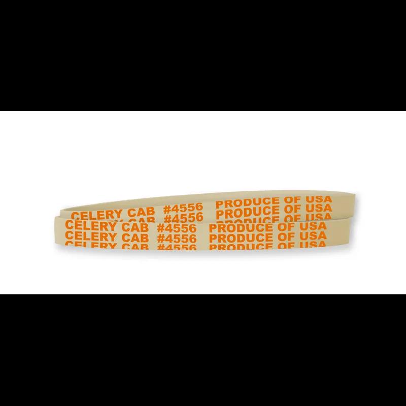 Celery Cabbage Rubber Band 5.5X0.375 IN Rubber Latex White Orange 1/Bag