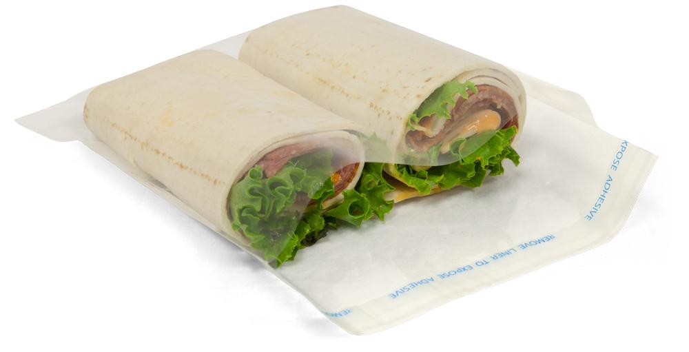 Food Bag 6.5X3X6.5 IN Polypropylene (PP) 1.2MIL Clear With Seal Strip Closure 1000/Case