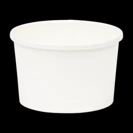 Soup Food Container 10 OZ SBS Paperboard White Leak Resistant 500/Case