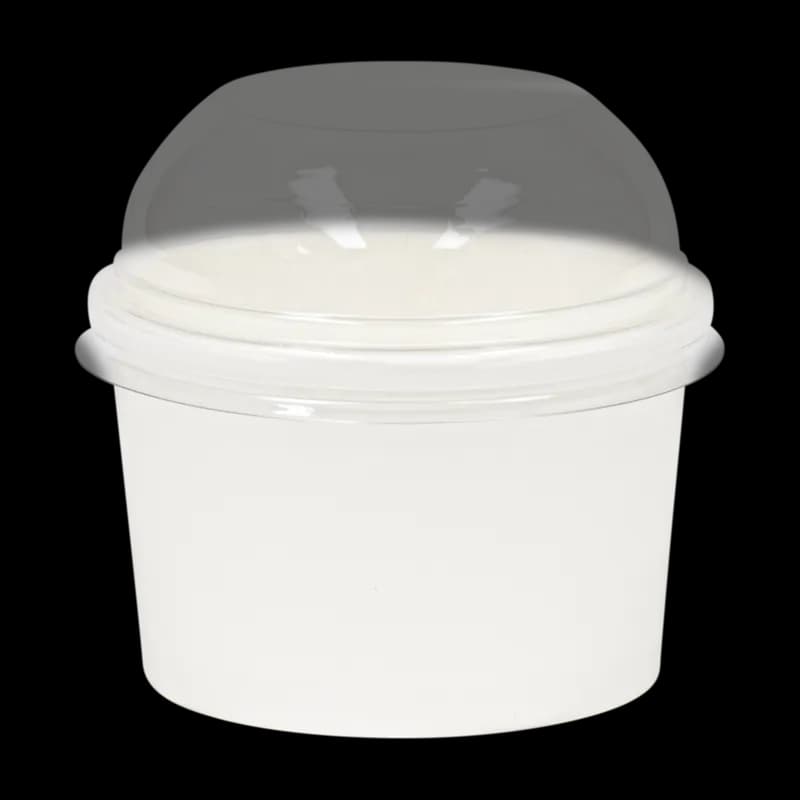 Soup Food Container 10 OZ SBS Paperboard White Leak Resistant 500/Case