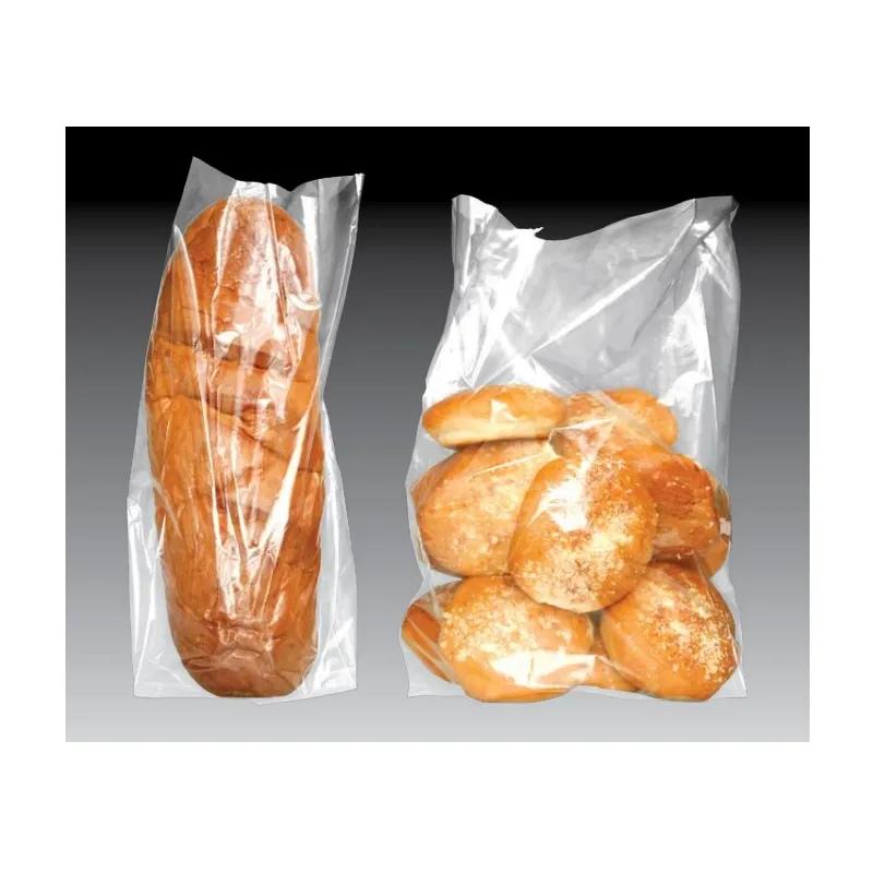 Bread Poly Bag 5X4X15 IN Low-Density Polyethylene (LDPE) 0.75MIL Clear Freezer Safe 1000/Case