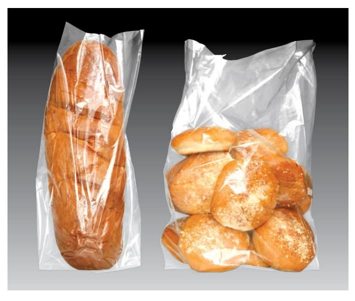 Bread Poly Bag 5X4X15 IN Low-Density Polyethylene (LDPE) 0.75MIL Clear Freezer Safe 1000/Case
