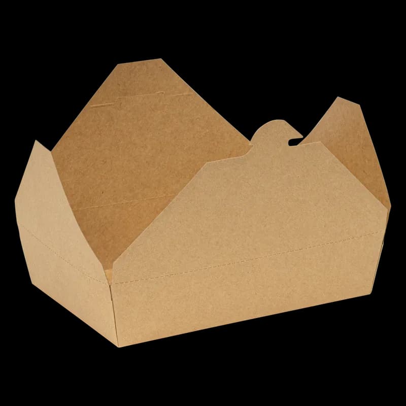 INNOBOX EDGE #2 Take-Out Box 7.75X5.5X1.875 IN Kraft 140/Case