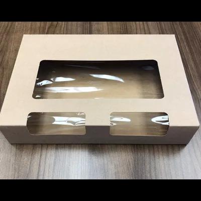 Donut Box 6 CT Paperboard Rectangle 150/Case