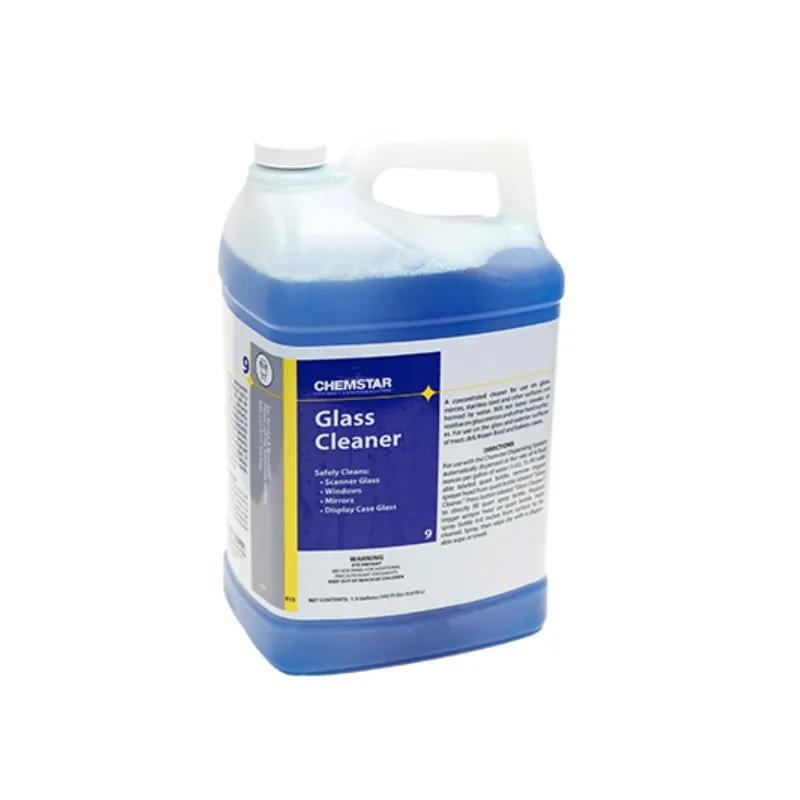 Glass Cleaner Spray Bottle & Trigger Sprayer 32 FLOZ Plastic Clear White 1/Each