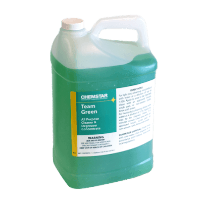 Team Green All Purpose Cleaner Degreaser Deodorizer 2.5 GAL Multi Surface RTU 2/Box