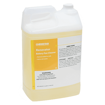 Renovator Bakery Pan Cleaner & Soak 2.5 GAL Liquid 2/Case