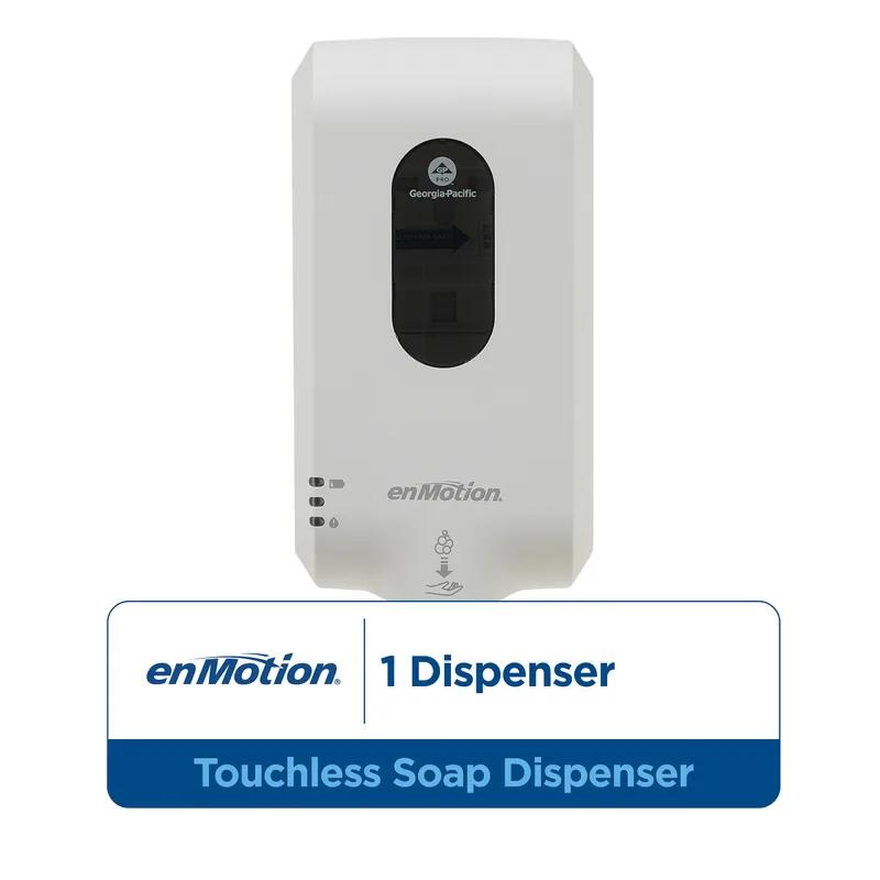 enMotion® Hand Sanitizer & Soap Dispenser Foam White Automatic Surface Mount For enMotion Gen2 1/Each