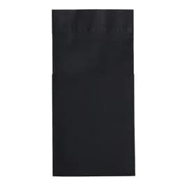 Quickset® Dinner Napkins 17X17 IN 8.25X4.25 IN Black Paper 2PLY Pocket Embossed 800/Case