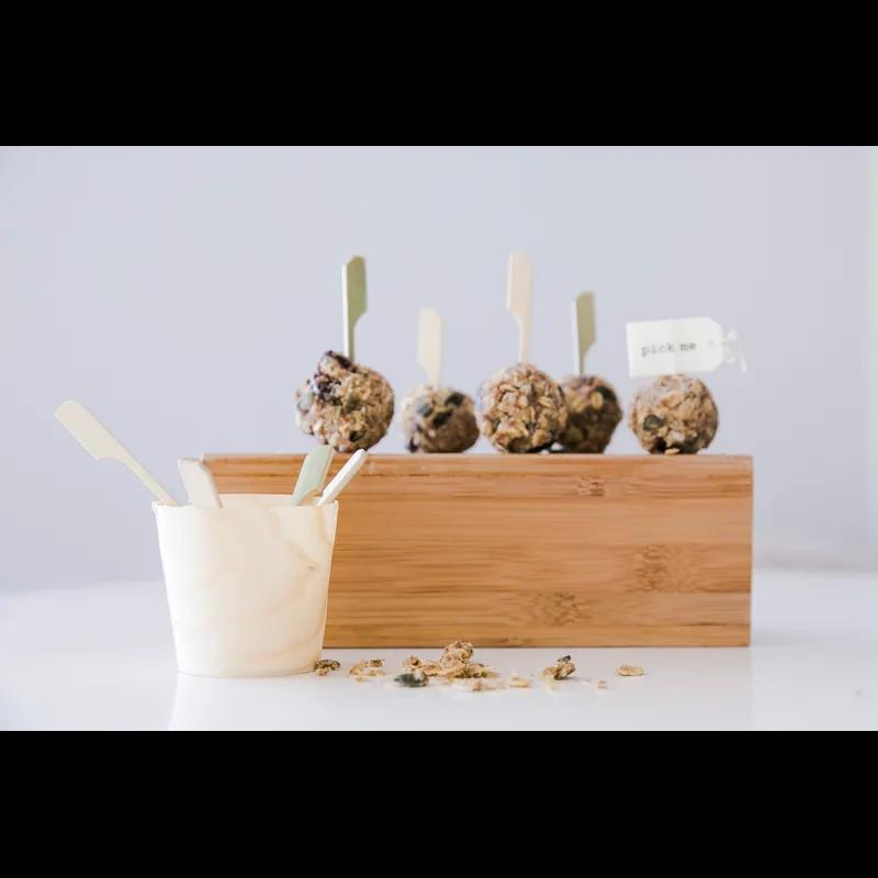 Souffle & Portion Cup Mini 2.3X2.1 IN Wood Natural 50 Count/Pack 5 Packs/Case 250 Count/Case