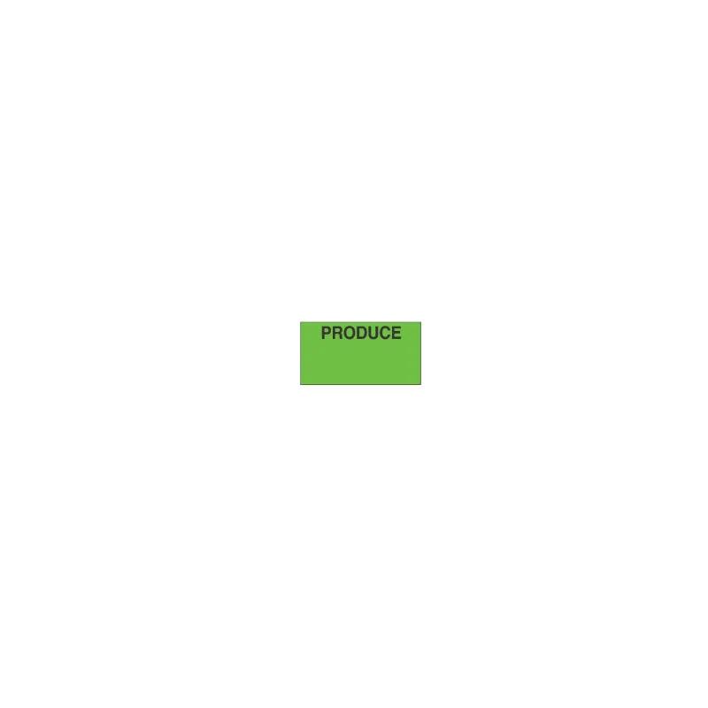 Monarch FEB134 1110 Produce Label Green 1063 Count/Roll 16 Rolls/Sleeve 15 Sleeves/Case