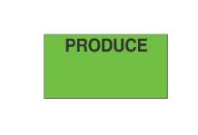 Monarch FEB134 1110 Produce Label Green 1063 Count/Roll 16 Rolls/Sleeve 15 Sleeves/Case