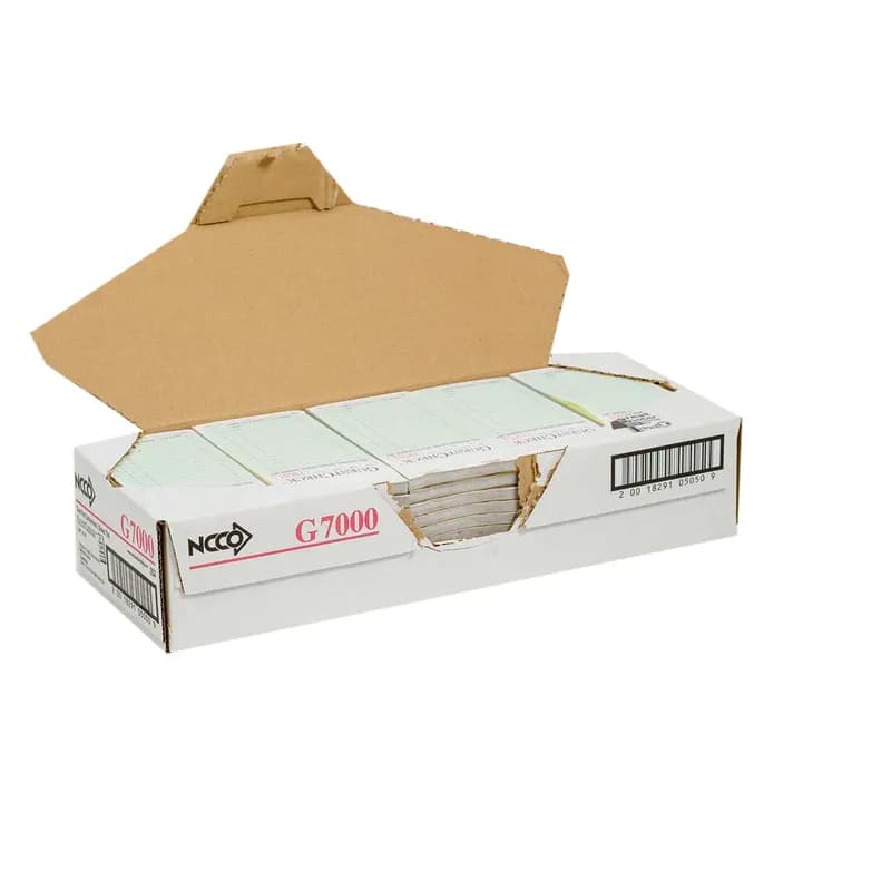 Guest Check 3.375X6.5 IN 2-Part 50/Case