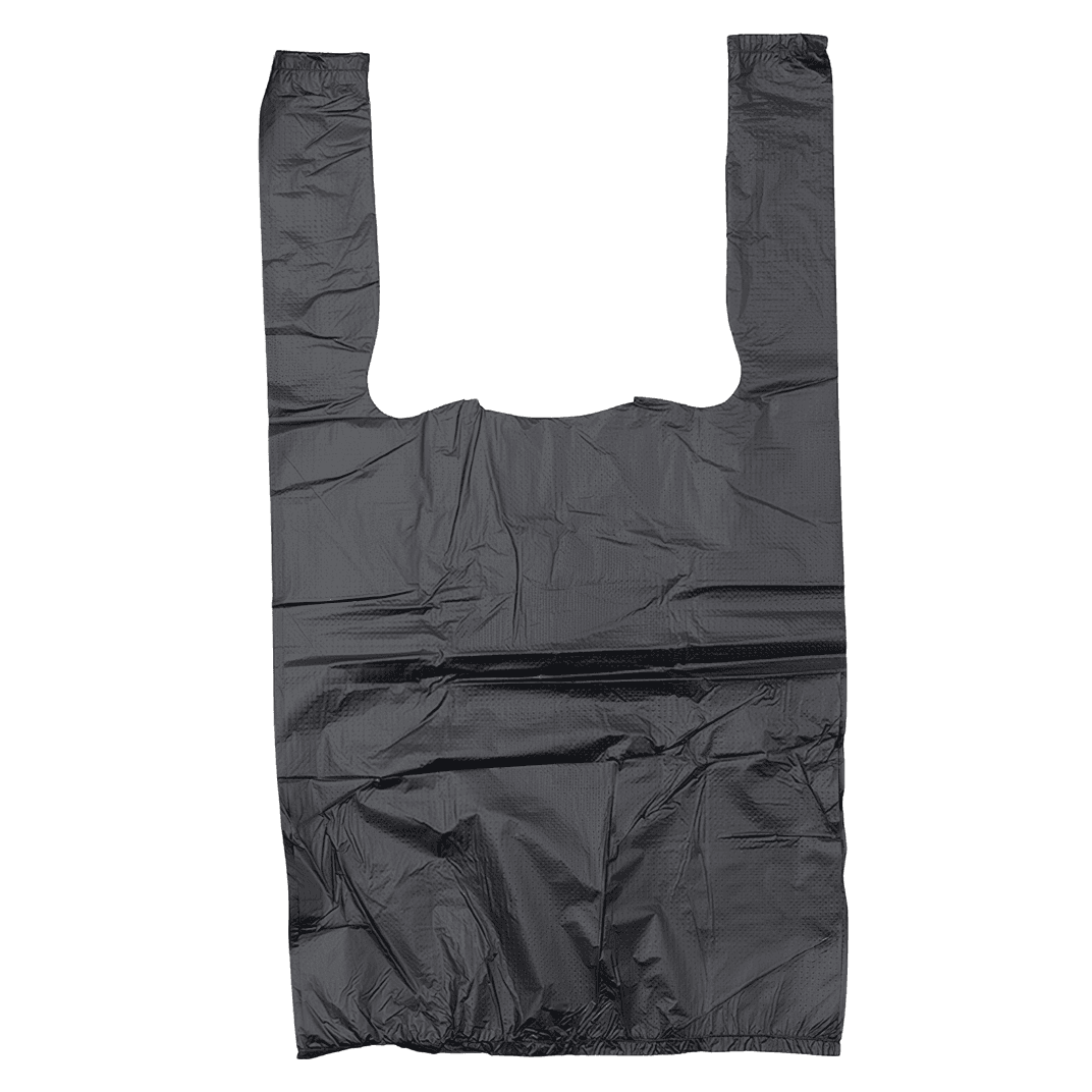 Bag 8X4X15 IN 1/10 BBL HDPE 14MIC Black T-Sack 1500/Case