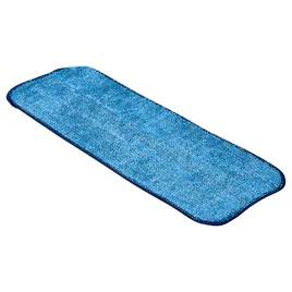 Mop Head 18 IN Blue Microfiber Launderable Flat Foam Filled 1/Each