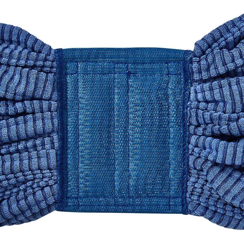 JaniFiber Mop Head Medium (MED) Blue Microfiber Loop End Tube 1/Each