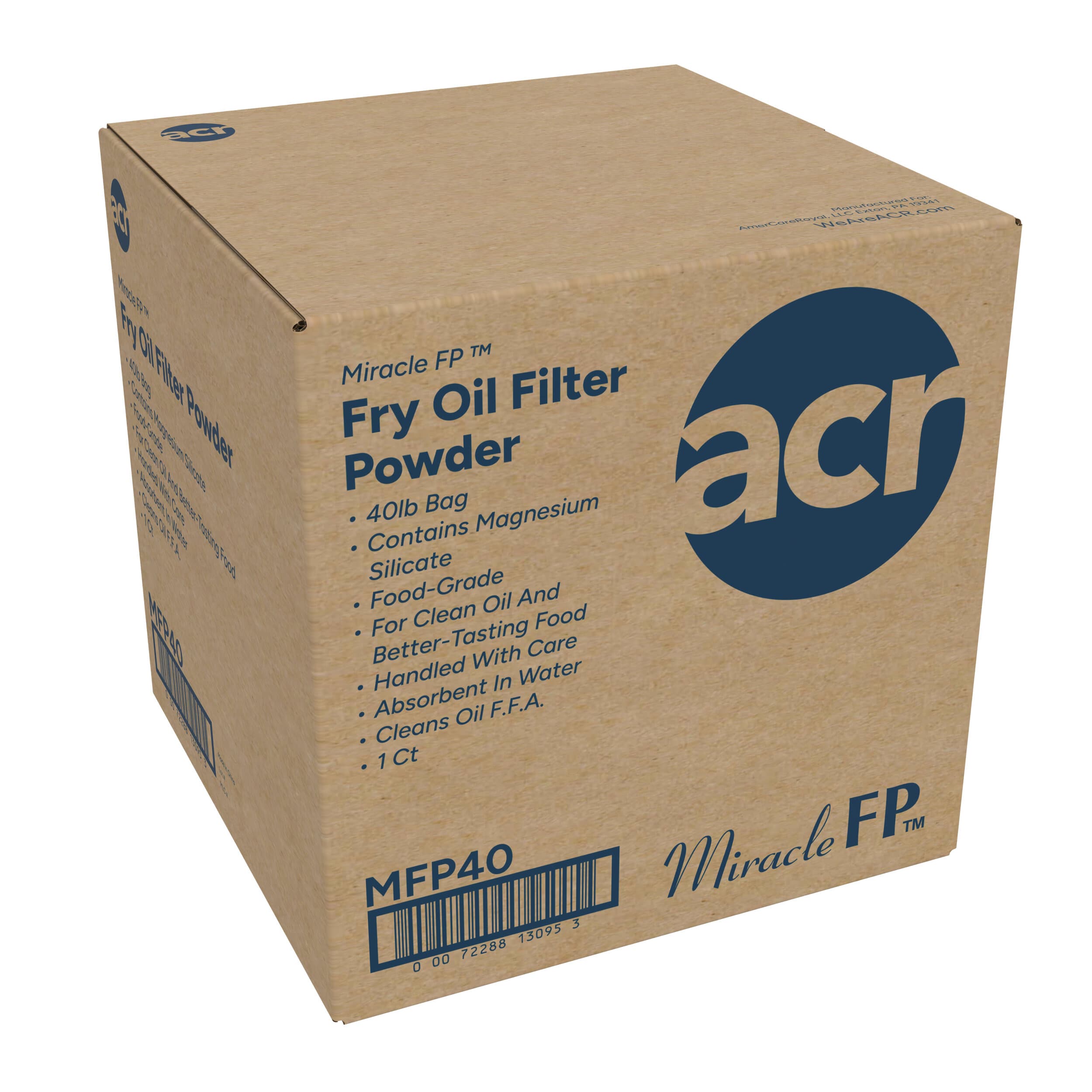 Fry Oil Filter Powder 44 LB Powder Magnesium Silicate 1/Each