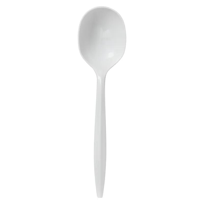 Victoria Bay Soup Spoon PP White Medium Weight Unwrapped 1000/Case