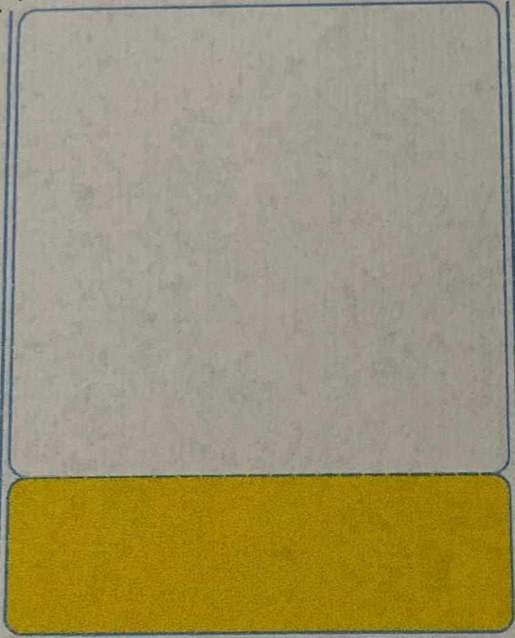 Coupon Label 3.3X3.3 IN Square 2800 Count/Pack 5 Packs/Case 14000 Count/Case