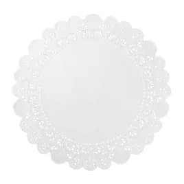 Doily 12 IN Paper White Lace 5000/Case