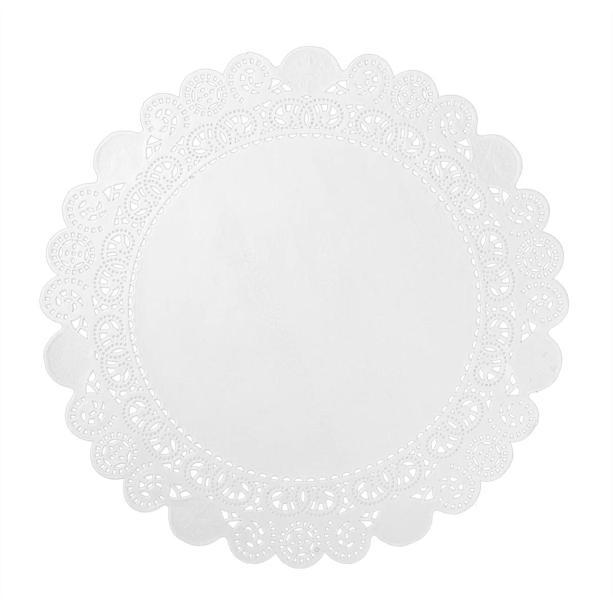 Doily 12 IN Paper White Lace 500 Count/Box