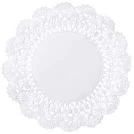 Cambridge Doily 4 IN Paper White Lace Round 1000/Case