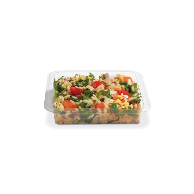 Deli Container Base 10 OZ Plastic Clear Square 300/Case