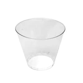 Clear Ware Cup Tumbler 9 OZ Plastic Clear 500/Case