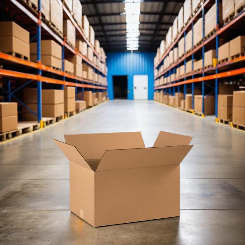 Box 22X14X12 IN Kraft Corrugated Cardboard 32ECT 20/Bundle