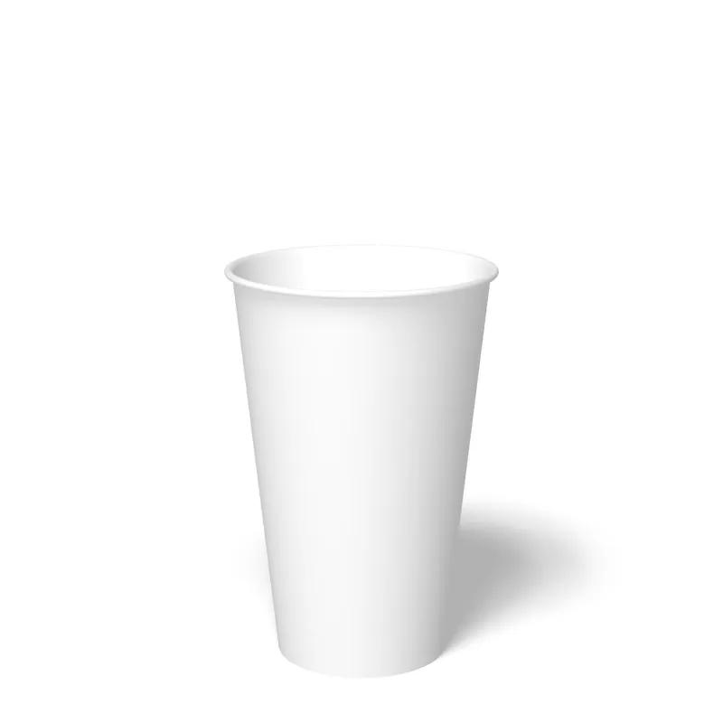Hot Cup 16 OZ Paper White 1000/Case