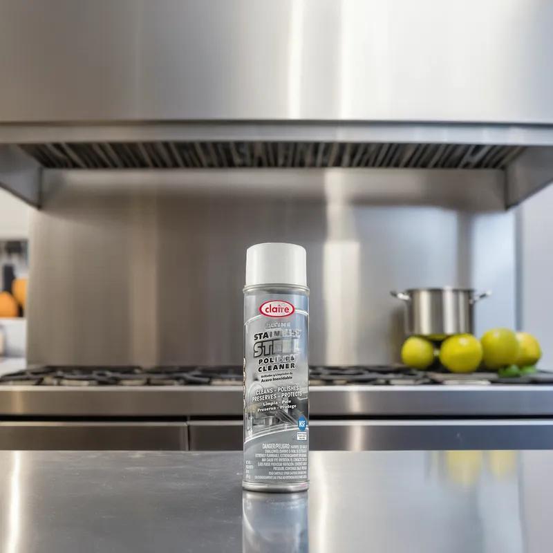 Claire Stainless Steel Cleaner & Polish 20 FLOZ 12/Case